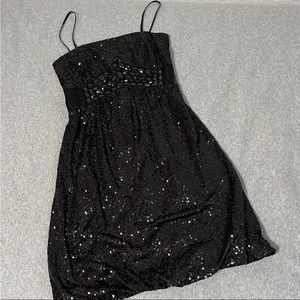 Jessica McClintock Sequin Mini Dress Size 2 Hoco Cocktail Holiday Party